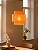 Lustre Bambu Yuna Cayman 30 Fio Branco - Imagem 1