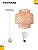 Lustre Bambu Yuna Cayman 30 Fio Branco - Imagem 10