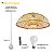 Lustre Bambu Luzza Tulum Fio Branco - Imagem 9