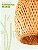Lustre Bambu Luzza Aruba Fio Branco - Imagem 8