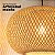 Lustre Bambu Luzza Boreal Fio Branco - Imagem 8