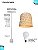 Lustre Bambu Luzza Sussurro Fio Branco - Imagem 10