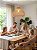Lustre Rattan Luzza Gota Fio Branco - Imagem 9