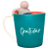 Caneca C/ Infusor Chá 350ml Tempo Para Relaxar - Imagem 1