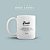 Caneca de Porcelana 325ml Dindo do Pedrinho - Aquele que cuidacomo pai - Imagem 1