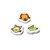 Conjunto com 3 borrachas - Imagem 1