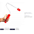 GARFO DE PINTURA BUCHA S/ ROSCA ACO 23CM ATLAS - Imagem 2