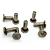 Rebite Maciço Cabeça Chata 1/8 x 5/16 Polido (3,2 x 8) - 1 Kg (Média 1291 Peças) - Imagem 4