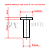 Rebite Maciço Cabeça Chata 1/4 x 3/4 Polido (6,3 x 19) - 1 Kg (Média 148 Peças) - Imagem 2