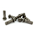 Rebite Maciço Cabeça Redonda 5/16 x 7/8 Polido (8 x 22) - 1 Kg (Média 72 Peças) - Imagem 1