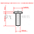 Rebite Maciço Cabeça Chata 1/4 x 1 1/4 Zincado (6,3 x 31,8) - 1 Kg (Média 103 Peças) - Imagem 2