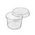 Embalagem Red. Bolo No Pote Freezer Microondas 200ml - 100un - Imagem 3