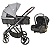 Conjunto Travel System Cosmos Melange Grafite - Kiddo - Imagem 1