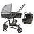 Conjunto Travel System Prima Melange Grafite Kiddo - Imagem 1