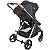 Conjunto Travel System Speedy Preto com base tradicional Kiddo - Imagem 3