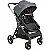 Conjunto Travel System Speedy Melange Grafite com Base Tradicional Kiddo - Imagem 4