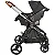 Conjunto Travel System Speedy Melange Grafite com Base Tradicional Kiddo - Imagem 5
