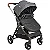 Conjunto Travel System Speedy Melange Grafite com Base Tradicional Kiddo - Imagem 2