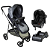 Conjunto Travel System com base Napoli Cinza Galzerano - Imagem 1