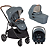 Combo Travel System Versatrax E Trio Azul Lagoon Joie - Imagem 1