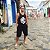 Regata masculina preta-ESGOTADO - Imagem 1