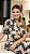 Vestido Renda Bege e Preto - Consultar tamanho - Imagem 2