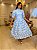 VESTIDO EM GUIPIR (Azul) - Imagem 1
