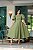 Vestido Alfaiataria Manga Bufante - Verde - Imagem 1