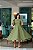 Vestido Alfaiataria Manga Bufante - Verde - Imagem 4