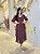 Vestido Chiffon Poá - Marsala - Imagem 4