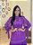 Vestido Mídi Chiffon com Guipir - Uva - Imagem 3