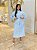 Vestido Tricoline Listrado - Imagem 1