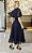 Vestido Midi em Guipir com Veludo - Imagem 2