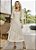 Vestido Midi em Liocel e Renda Guipir - Imagem 1