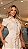 Vestido Midi em Linho com Amarração Frontal - Imagem 1