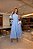 Vestido Midi em Chiffon com Detalhes em Renda Guipir - Imagem 1