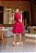 Vestido Midi em Chifon com Renda Guipir - Imagem 3