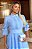 Vestido Max Midi em Chifon com Renda Guipir - Imagem 2
