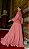 Vestido Longo em Chiffon Rose - Imagem 3