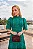 Samara - Vestido Midi em Renda com Guipir verde - Imagem 2