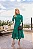 Samara - Vestido Midi em Renda com Guipir verde - Imagem 1