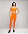 Legging Bolso Cós Ziper- Laranja - Imagem 3