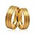 Aliança Gabão - Ouro 18k - Imagem 1