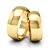 Aliança Abaulada Simples - Ouro 18k - Imagem 2