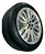 Roda Para Range Rover Sport 2015 3.0 Diesel Land Rover Aro 21 Orig Prateado - Imagem 1