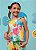 Conjunto Chapeuzinho confort estampado para meninas - Imagem 1
