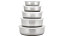 Conjunto de Potes 05 peças inox - La Cuisine (Usado) - Imagem 1