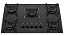 Cooktop Itatiaia Essencial 5 Bocas Preto ESS5Q - Bivolt - Imagem 1