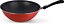 Frigideira Wok Oriental 28cm revestimento Antiaderente com Cabo Vermelho - Linha Essencial Multiflon - Imagem 1