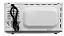 Micro-Ondas Philco 20 L PMO230 Limpa Fácil 1100W 127V - Imagem 3